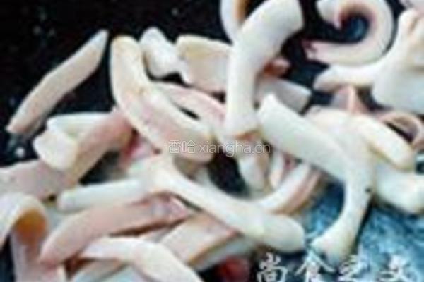 虾仁鱿鱼意面的做法图解7