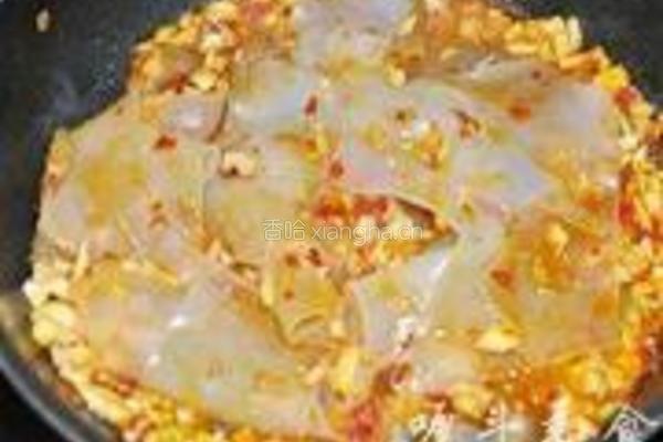 大蒜焖粉皮的做法图解4