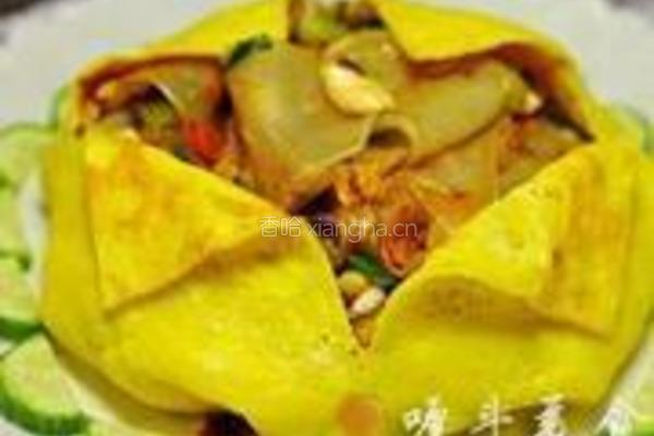 大蒜焖粉皮的做法图解8