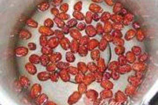 红枣蜂蜜煎饼的做法图解2