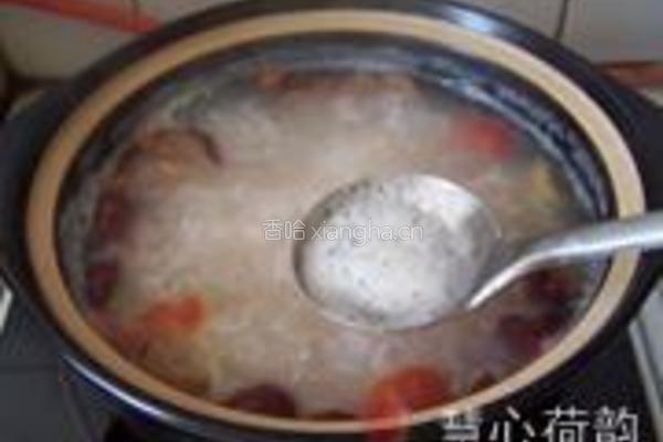 山楂红枣粥的做法图解10