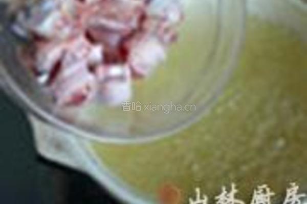 荷叶鸡肉粥的做法图解6