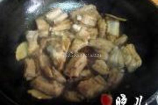南瓜炖排骨的做法图解6