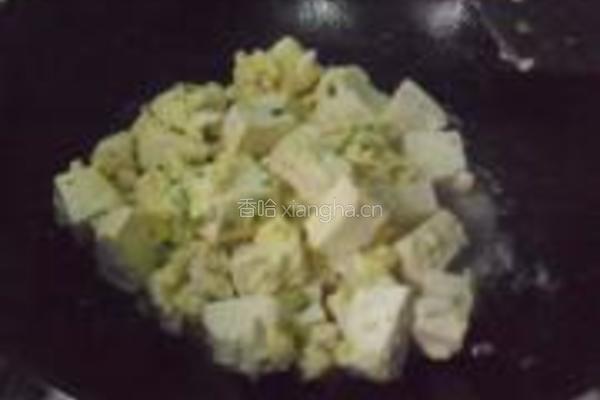 蟹肉烩豆腐的做法图解11