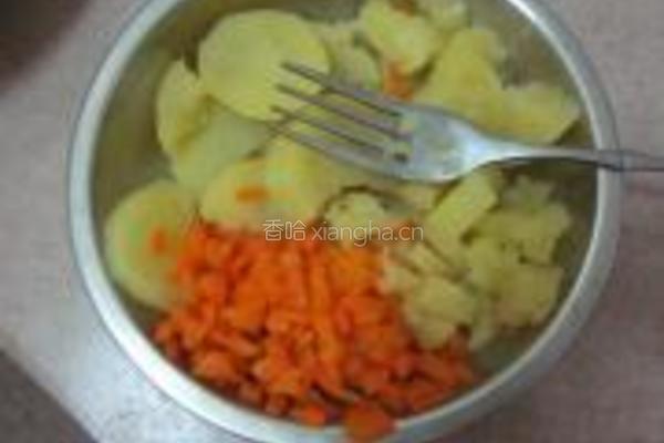 肉沫土豆茸的做法图解4