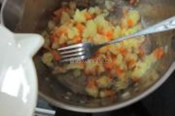 肉沫土豆茸的做法图解5
