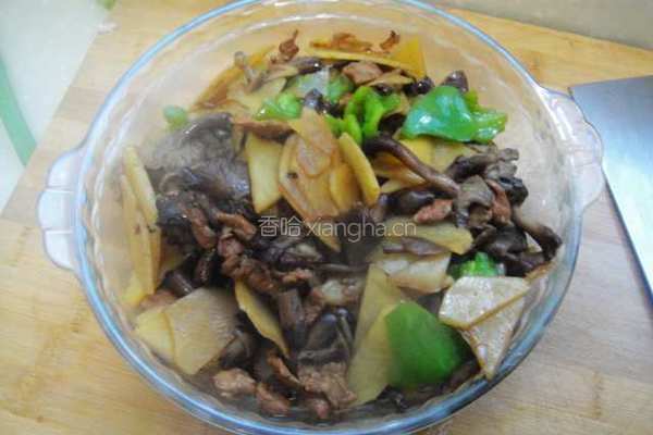 榛蘑土豆片