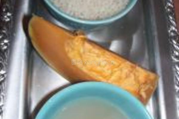 羊肉汤南瓜焖米饭的做法图解1