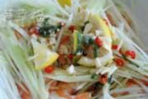 青木瓜沙拉的做法图解6