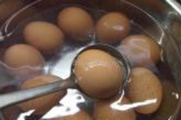 卤五香茶叶蛋的做法图解2