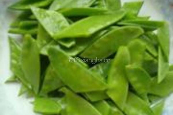牛肉荷兰豆的做法图解1