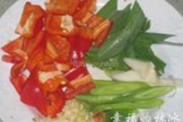 青蒜腊猪舌的做法图解3