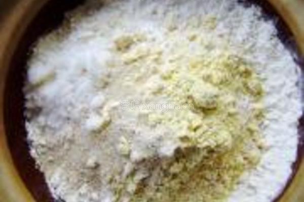 蓝莓酱红豆卷的做法图解1