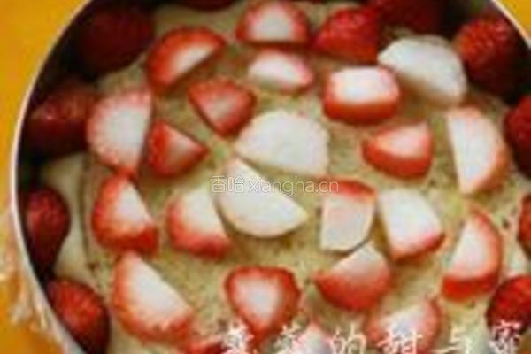 乳酪草莓蛋糕的做法图解30