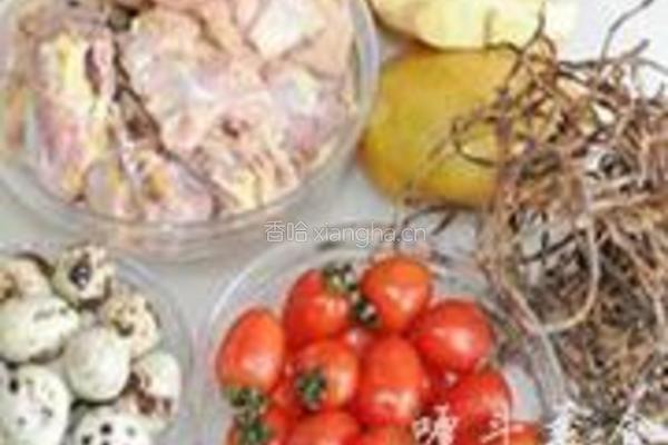 干豆角炖柴鸡的做法图解1