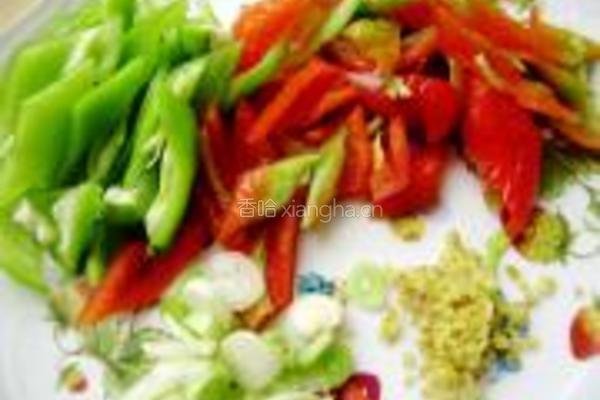 尖椒干豆腐的做法图解2