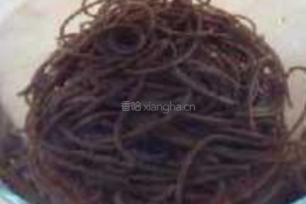 纳豆蕨根粉的做法图解2