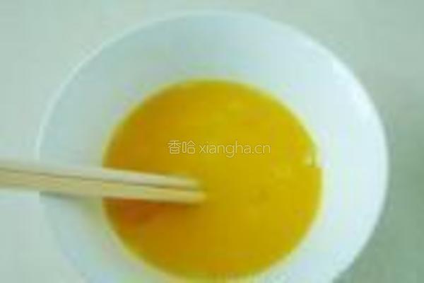 茴香鸡蛋饼的做法图解3