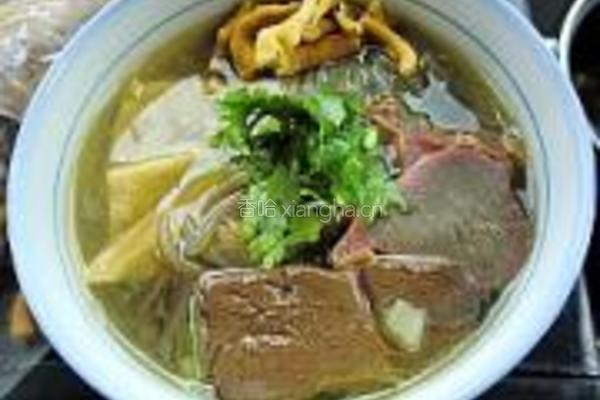 鸭血粉丝汤的做法图解17