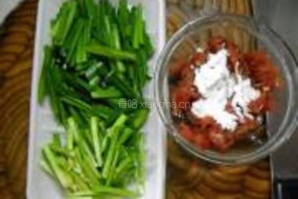 韭菜炒豆芽的做法图解2