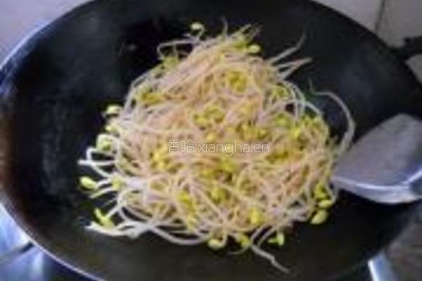 韭菜炒豆芽的做法图解6