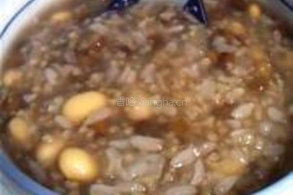 黄豆糯米粥的做法图解10