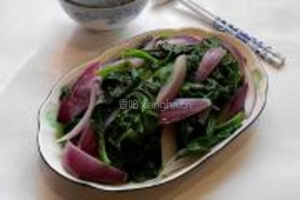 洋葱炒潺菜的做法图解6
