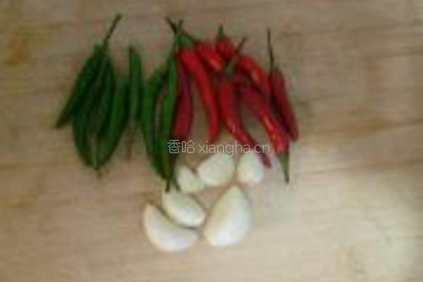 小米辣拌空心菜的做法图解3