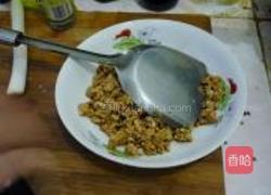 酸豆角炒肉末的做法图解4