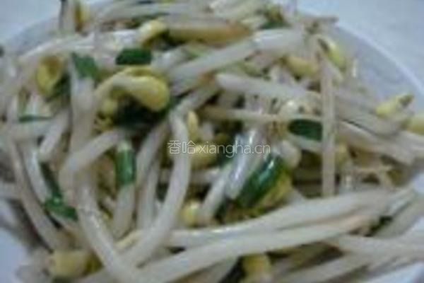 青炒黄豆芽的做法图解6