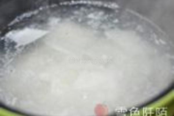 酒酿雪莲果山药的做法图解4