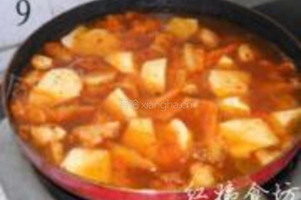泡菜鸡的做法图解9