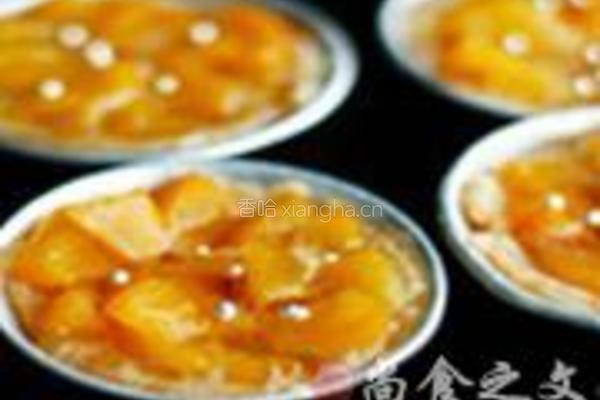 黄桃酥皮挞的做法图解6