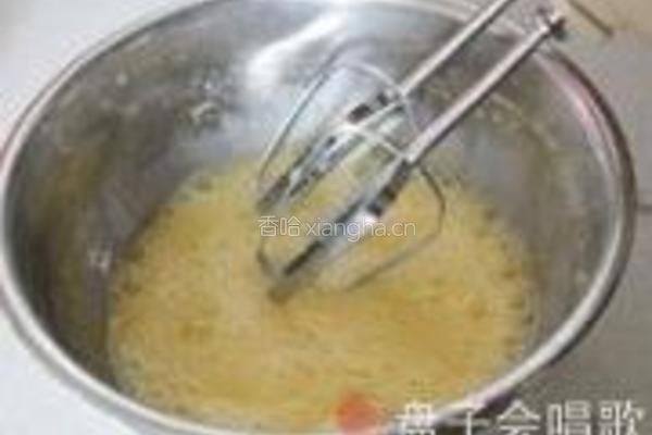 玉米粒蛋奶饼的做法图解2