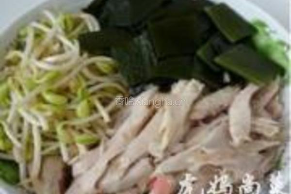 鸡丝砂锅土豆粉的做法图解3