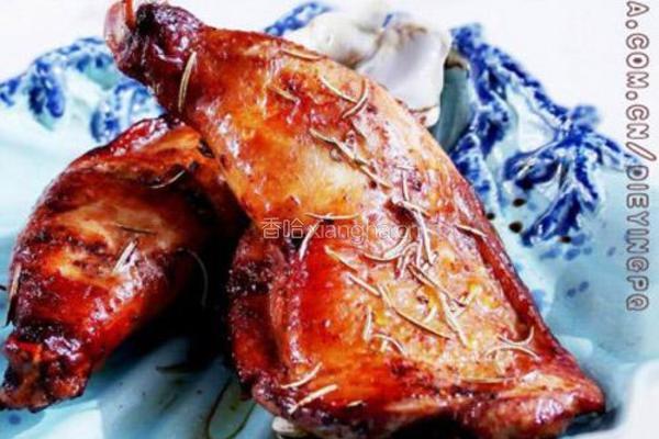 迷迭香烤鸡腿