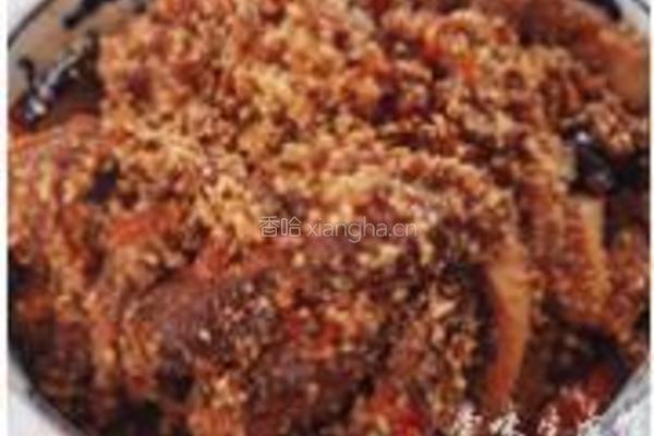 荷香粉蒸肉的做法图解6