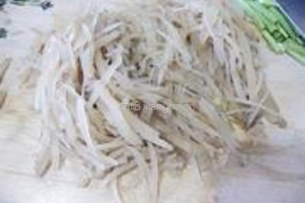沂蒙炒三丝的做法图解2