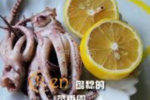 荆芥鱿鱼须的做法图解3