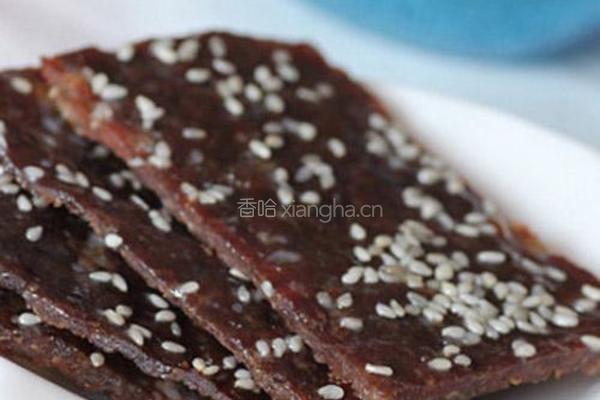 蜜汁肉脯