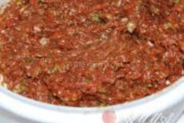豇豆肉馅儿饺子的做法图解3