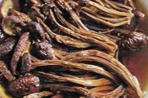 干锅茶树菇香干的做法图解13