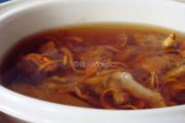 虫草花炖鸭的做法图解6