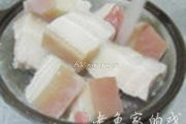罗汉果烧肉的做法图解4