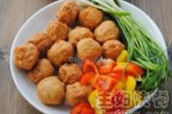 荔枝鸡球的做法图解5