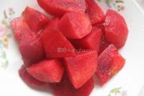 南瓜李子的做法图解2