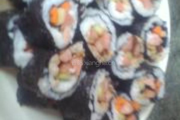 紫菜包饭的做法图解11
