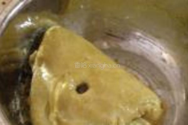 黄米面炸糕的做法图解3