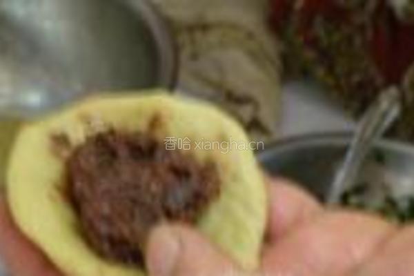 黄米面炸糕的做法图解5