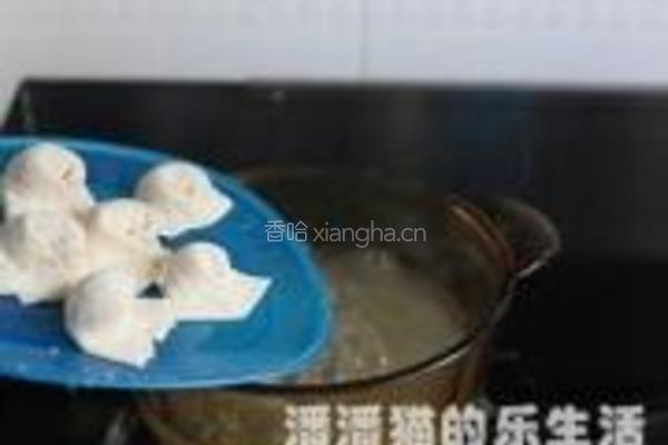鸡汤虾肉馄饨的做法图解20